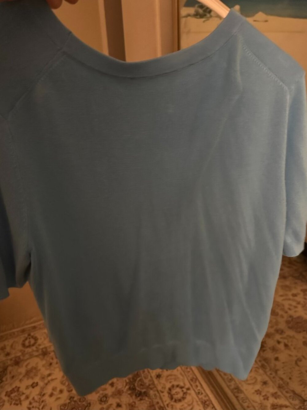 Zara sweater top blue